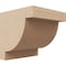 Ekena Millwork 4"W x 4"D x 4"H Wide Alpine Rough Cedar Woodgrain TimberThane Corbel, Primed Tan CORUR04X04X04ALPRCPR - alternate 1